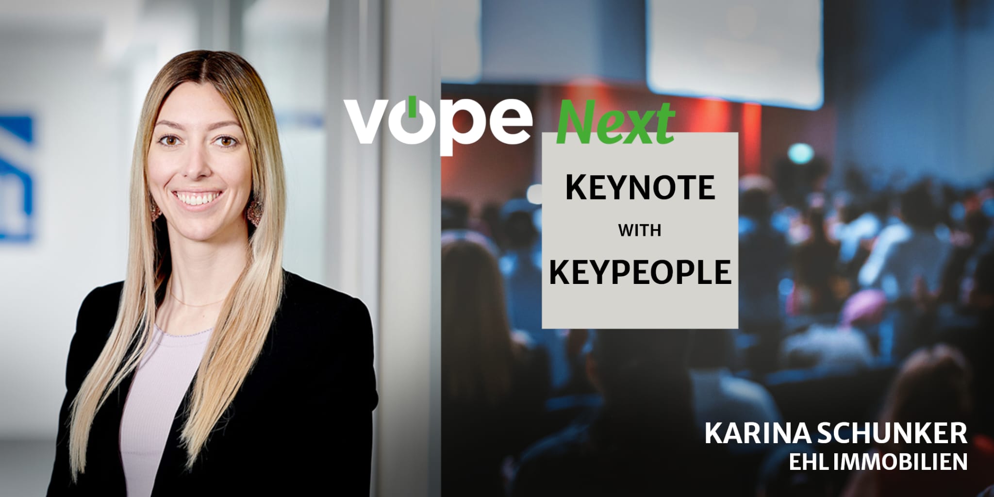 VÖPE Next Keynote with Keypeople - Karina Schunker
